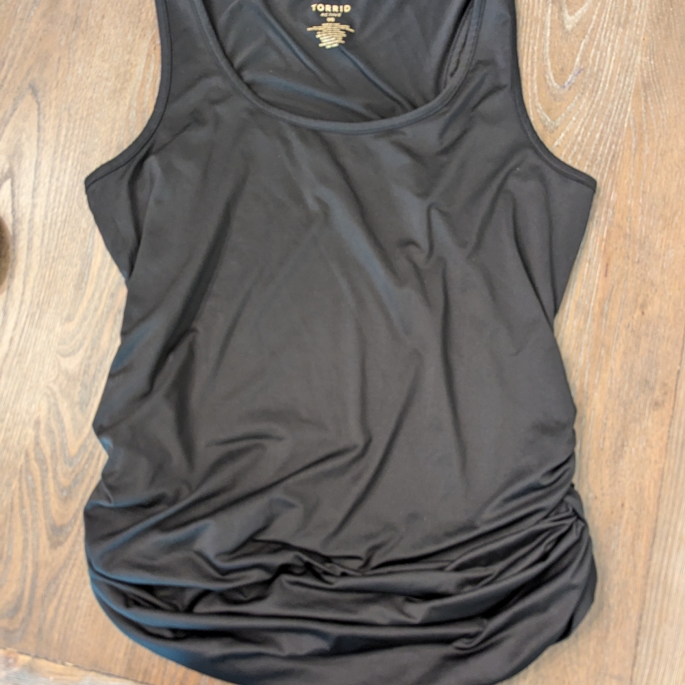 Torrid ActiveTop cinched waist 10